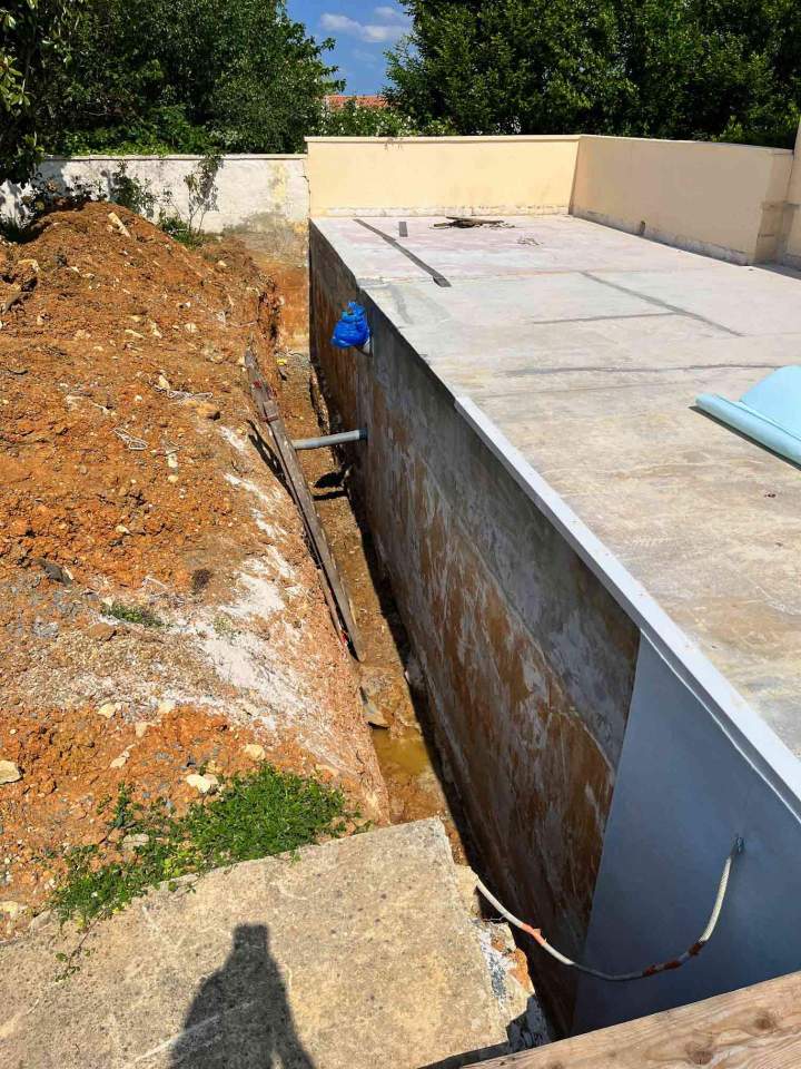 Étanchéité des soubassements Aizenay