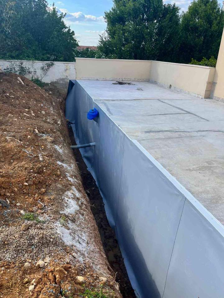 Étanchéité des soubassements Aizenay