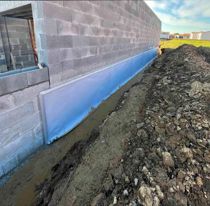 Spécialiste en étanchéité des soubassements Aizenay