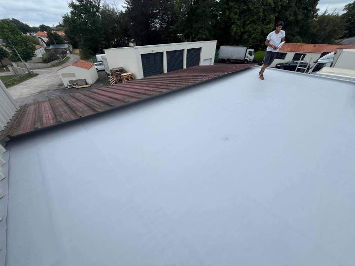 Étanchéité toiture terrasse accessible Aizenay